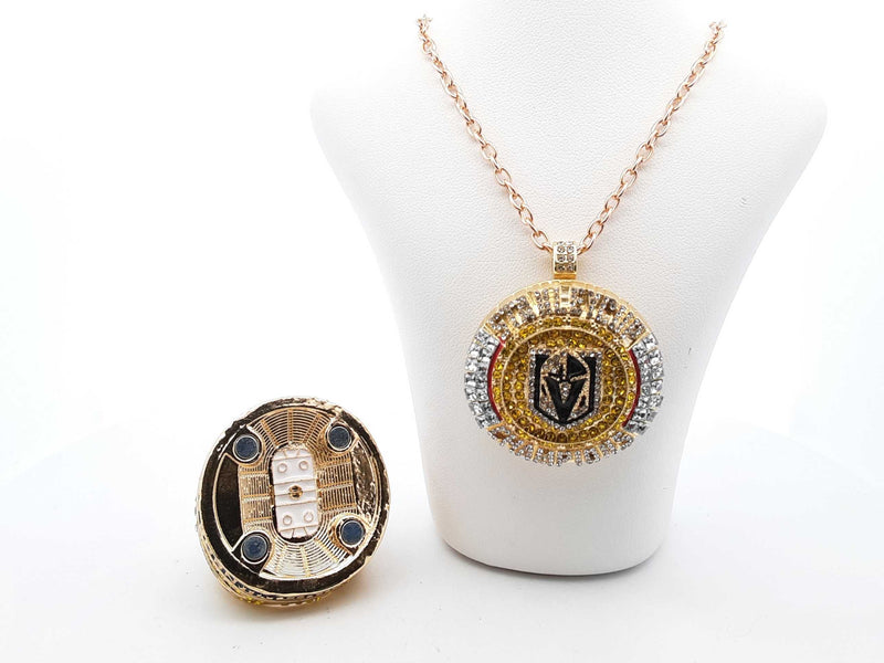 Replica Vegas Golden Knights Stanley Cup Ring / Pendant Chain *Free Shipping