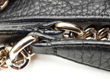 Gucci Black Pebbled Calfskin Soho Chain Shoulder Bag Eb0426wxzsa