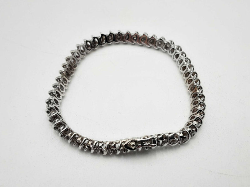 1.41ctw Diamonds 14k White Gold 14.3 Grams Bracelet 7 Inch Sd0625erzsa