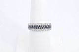 14k White Gold Diamond Ring 5 Grams Size 7 Eb0624oxzdu