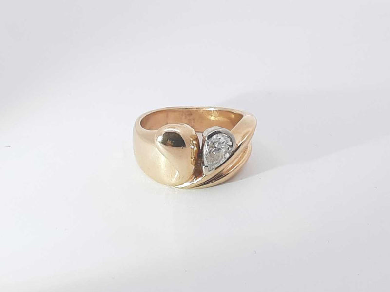 .50ctw Diamond 14k Yellow Gold 10.4 Grams Ring Size 6 Sd0525rezsa