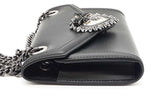 Dolce & Gabbana Black Leather Devotion Shoulder Bag Eb0826poxde