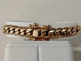 Cuban Link Bracelet Yellow Gold 14k 59.2 Grams 8 Inch Vc0526wzxzmia