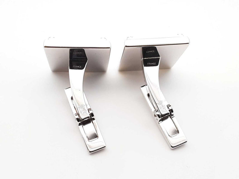 Cartier Sterling Silver & Mother Of Pearl Cufflinks 17 Grams Fw0225wrzdu