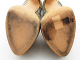 Giuseppe Zanotti Sharon Tricolor Python Embossed Heels Size Eu 36 Do0725crde