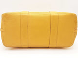 Hermes Garden Party 36 Jaune Yellow Canvas Leather Tote Bag Do0226oxzxde