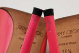 Jimmy Choo Hot Pink Patent Leather Pumps Size 36.5 Eb0626crsa