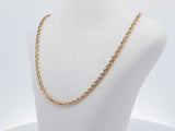 14k Yellow Gold 5.9 Grams Rope Chain 20 In Aa0426przsa