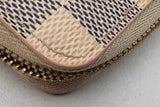 Louis Vuitton Damier Azure Zippy Coin Purse Wallet Eb1125lrxdu