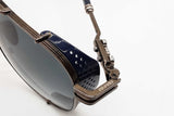 Chrome Hearts Wet Tee Blue Gradient Lens Sunglasses Eb0826rrxde