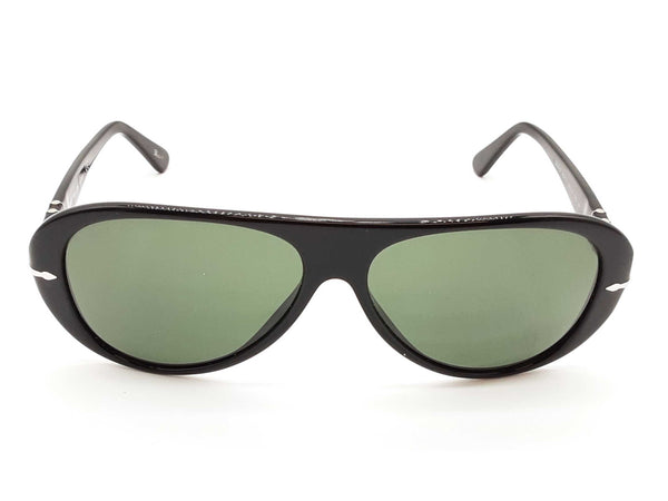 Persol 3260 S Black Frames Green Lens Sunglasses Do0425ixde