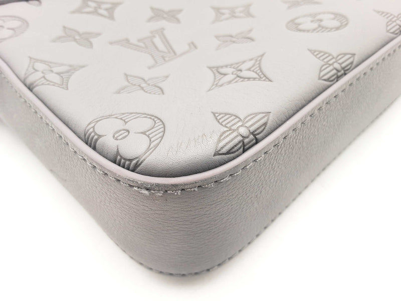 Louis Vuitton Embossed Monogram Calfskin Trio Messenger Bag Sd0425oxzsa