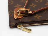 Louis Vuitton Pochette Brown Damier Ebene Orange Stripe Pouch Do0926wrxde