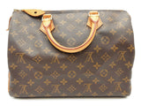 Louis Vuitton Speedy 30 Brown Monogram Handbag Do0926iocde