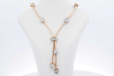 1.68ctw Diamond Y Drop Necklace 14k Yellow Gold 16.2 Grams 20.5 In Eb1225lxoxdu