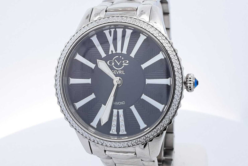 Gevril Siena Gv2 Limited Edition 96/999 38mm Stainless Steel Watch Eb1024oxzdu