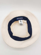 Ralph Lauren Polo Sport White Fleece Bucket Hat Do1225wxde
