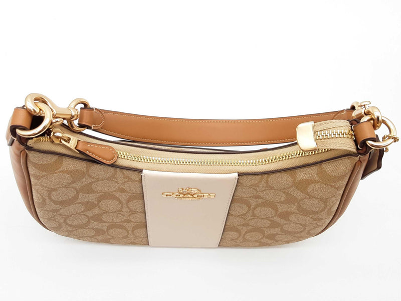 Coach Teri Hobo Bag In Signature Canvas Sd0725crde