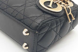 Christian Dior Mini Lady Dior Quilted Cannage Top Handle Bag Eb0826loxzde