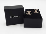 Chanel Autumn '16 Timeless Cc Logo Crystal & Gold-tone Stud Earrings Fw0326oezdu