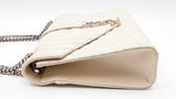 Ysl Saint Laurent Envelope Medium White Quilted Leather Shoulder Bag Sd0526wrzdu