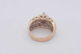 2.43cttw Diamond Ring In 14k Yellow Gold 8.8 Grams Size 6.75 Eb0226llxzsa