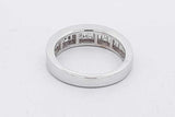 0.92cttw Baguette Diamond Ring In 10k White Gold 4.3 Grams Size 7 Eb0726wxrsa