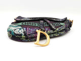 Christian Dior Limited Edition Saddle Bag In Toile De Juoy Voyage Fw0826loxzdu
