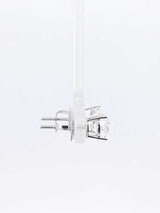 2.0 Cttw Lab-grown Diamond Stud Earrings In 14k White Gold 1.1 Gram Fw0326wcrdu