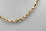 14k Yellow Gold Rope Chain Necklace 17.8 Grams 22 Inch Eb0926loorsa