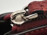 Fendi Logo By The Way Burgundy Leather Crossbody Bag Fw1224prxdu