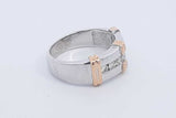 0.21cttw Diamond Ring In 14k White Gold 7.4 Grams Size 7.25 Eb0326pcxdu