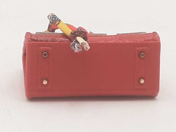 Mini Bag Charm House Red Aa0825esa