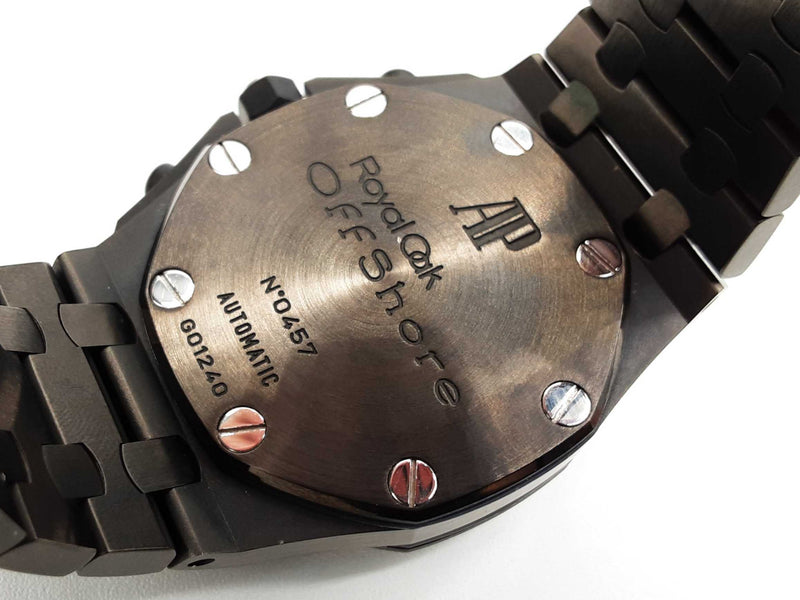 Audemars Piquet G01240 42 Volcano Royal Oak Off Shore Black Steel Watch Do0423olrxzmia