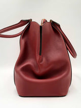 Cartier C De Cartier Burgundy Leather Shoulder Bag Eb0924rxzdu