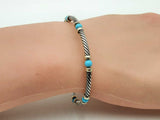 David Yurman Sterling Silver & Gold 6 Inch Bracelet Sd0325ozxsa