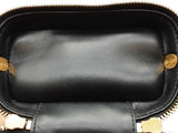 Balmain Pulse Vanity Black Calfskin Leather Bag Sd0426rzxde