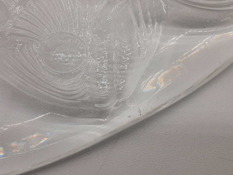 Lalique Roscoff Fish Crystal Glass Bowl Do0325lrxde