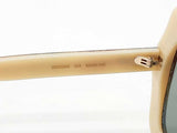 Gucci Stripe Glitter Square Frame Sunglasses Gg0328s Eb0926lxzde