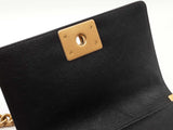 Chanel Small Boy Bag In Black Quilted Caviar Leather Fw0926lrxzdu
