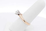 0.75ctw Diamond Ring In 14k Yellow Gold 4.6 Grams Size 7 Eb0425lxxzsa