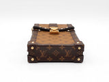 Louis Vuitton Pochette Trunk Verticale In Reverse Monogram Coated Canvas Fw0626loxzdu
