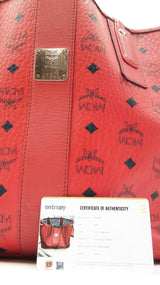 Mcm Liz Reversible Ruby Shopper Tote Bag Sd0526lzxdu