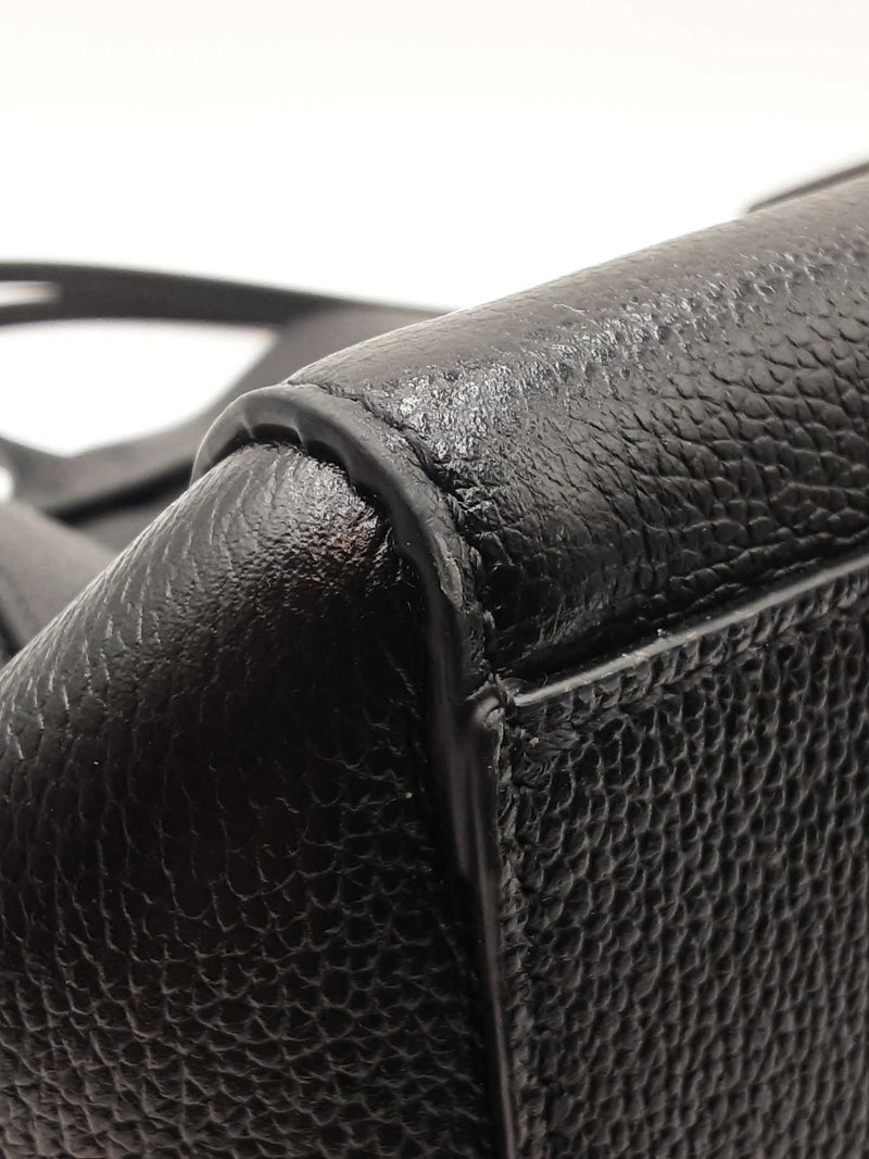 Tom Ford Audrey Black Grain Leather Tote Bag Fw0425irxdu