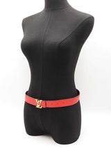 Louis Vuitton Lv Initiales Buckle & Reversible Leather Belt Size 30 Fw0525lrzdu