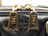 Louis Vuitton Alma Bb In Black Bubblegram Embroidered Leather Fw0826crzdu