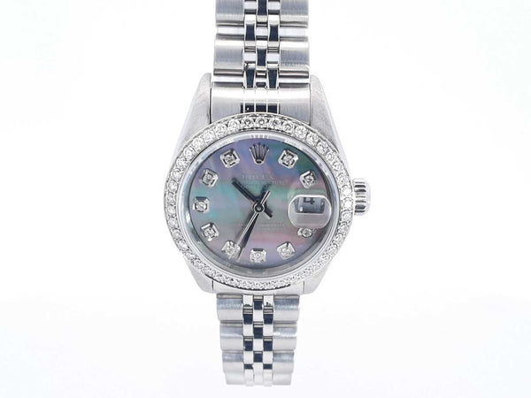 Rolex Datejust Diamond Bezel 26mm Stainless Steel Watch Sd0525lezxsa