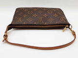 Louis Vuitton Pochette Brown Monogram Coated Canvas Clutch Do0425irrde