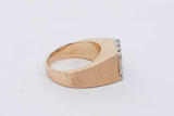 1.35cttw Diamond Ring In 14k Yellow Gold 12 Grams Size 10 Eb1225erxsa