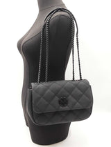 Tory Burch Willa Shoulder Bag In Matte Black Fw0925szdu